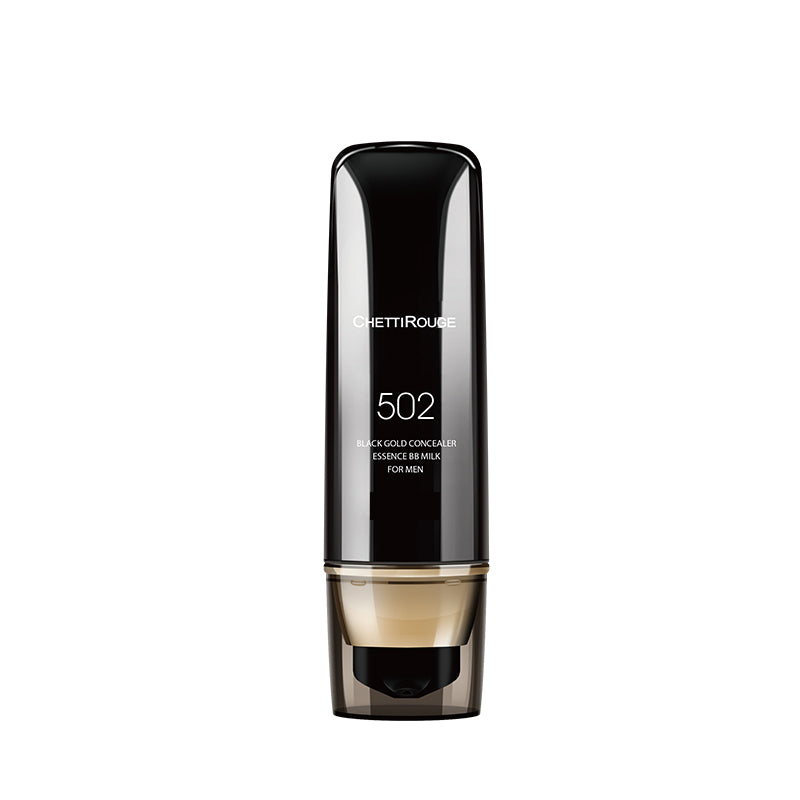 ChettiRouge Men’s BB Tone-Up Cream, Natural Coverage Concealer, No White Cast, Invisible Bare Skin Makeup, Oil Control Hydrating Men’s Complexion Corrector