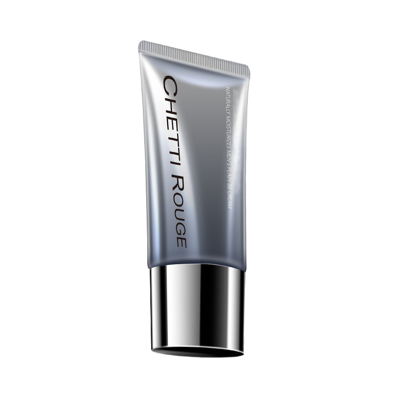 ChettiRouge Men’s BB Cream Natural Tone Up Concealer,Liquid foundation. Non-ashy White, One-Swipe Handsome Bare Skin Makeup, 50g