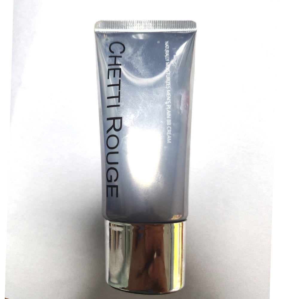 ChettiRouge Men’s BB Cream Natural Tone Up Concealer,Liquid foundation. Non-ashy White, One-Swipe Handsome Bare Skin Makeup, 50g