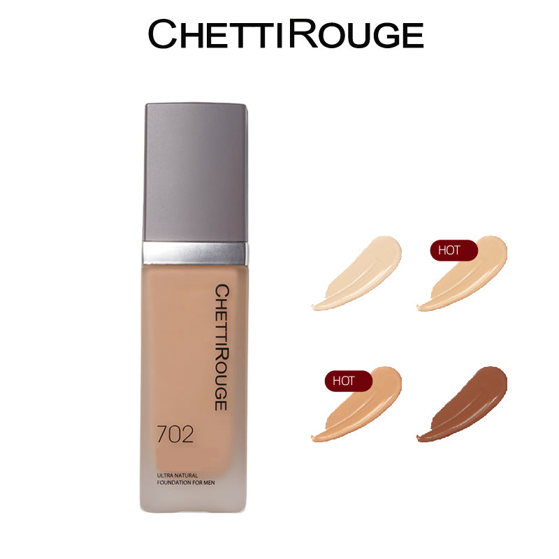 ChettiRouge 702 Ultra Natural Foundation for Men
